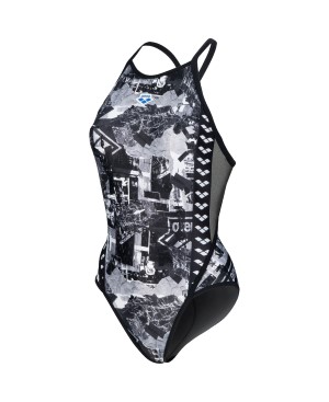women’s arena icons swimsuit fast back all over