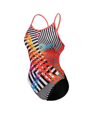 women’s arena crazy octopus swimsuit lace back