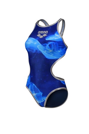 women’s arena one floating tech back one piece
